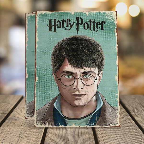 Harry Potter Ahşap Retro