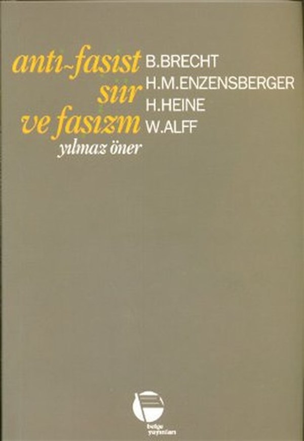 W. AlffÖykü AntolojisiAnti - Faşist Şiir ve Faşizm
