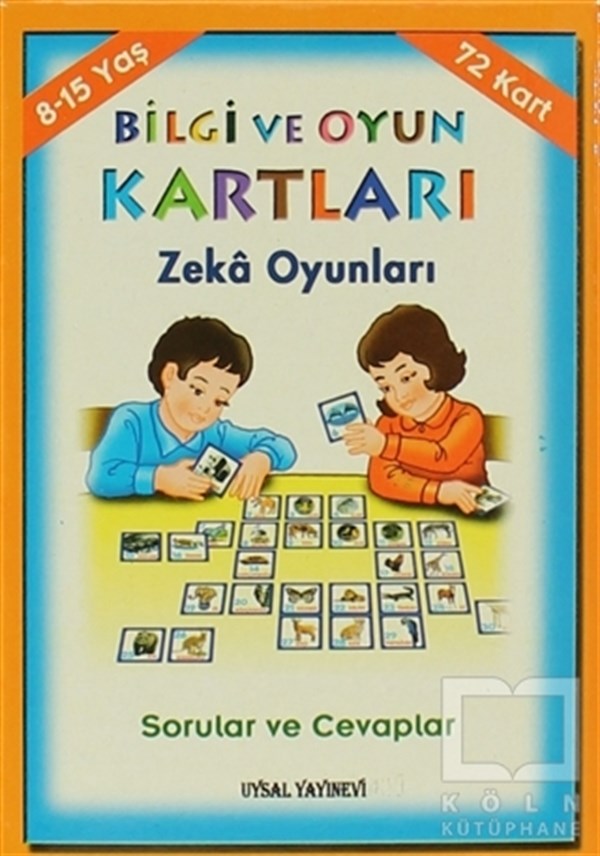 Bilgi ve Oyun Kartları Zeka Oyunları