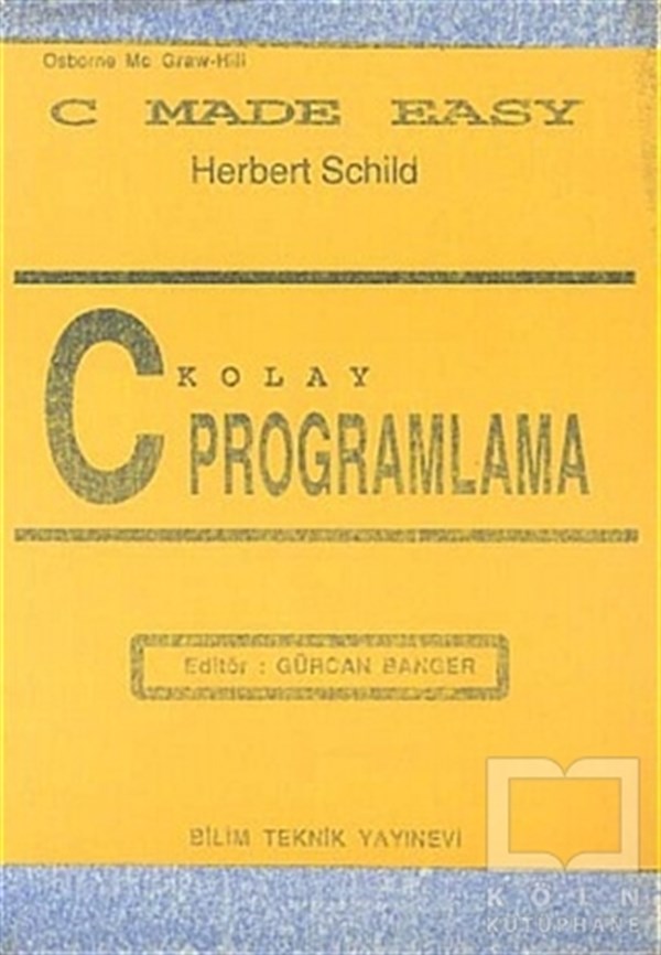 Herbert SchildProgramlamaC Kolay Programlama