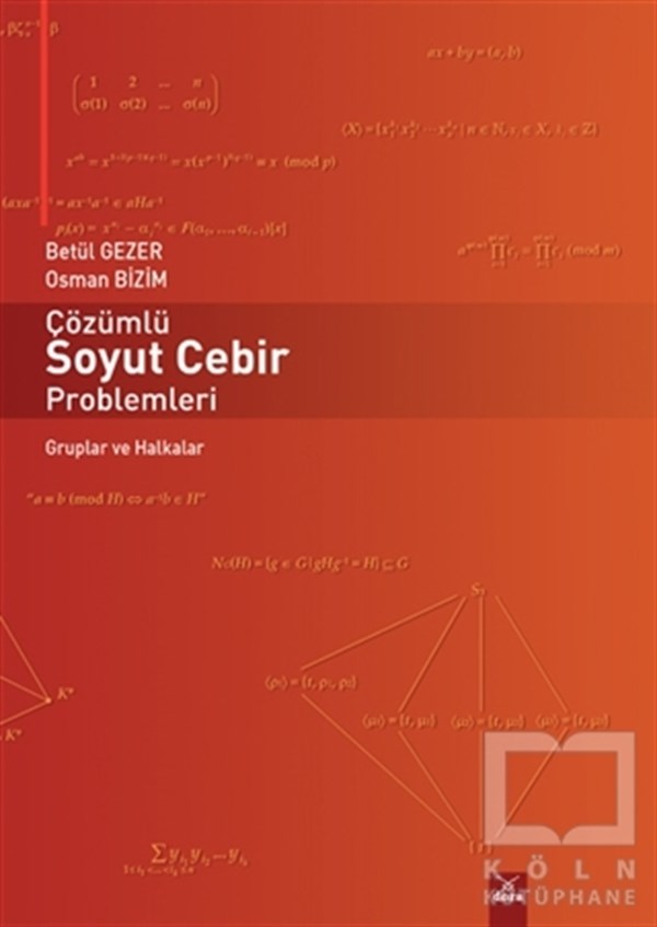 Betül GezerMatematik - GeometriÇözümlü Soyut Cebir Problemleri