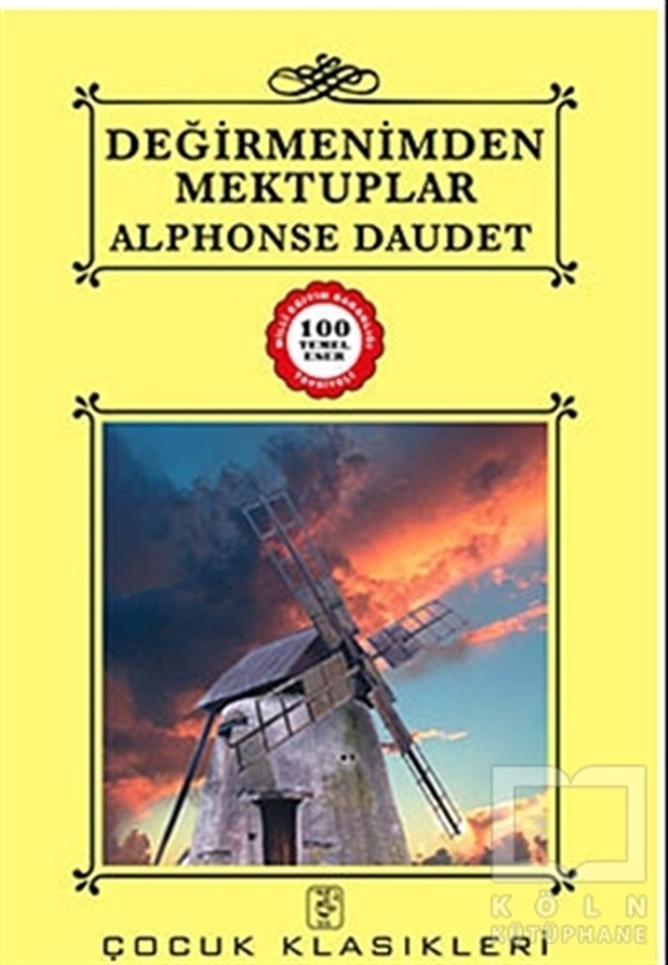 Alphonse DaudetRoman-ÖyküDeğirmenimden Mektuplar
