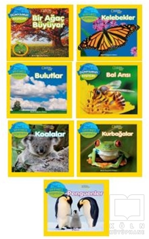 Jill EsbaumBilimsel Çocuk KitaplarıGeographic Kids Dünyamızı Keşfedin Seti 7 Kitap Takım