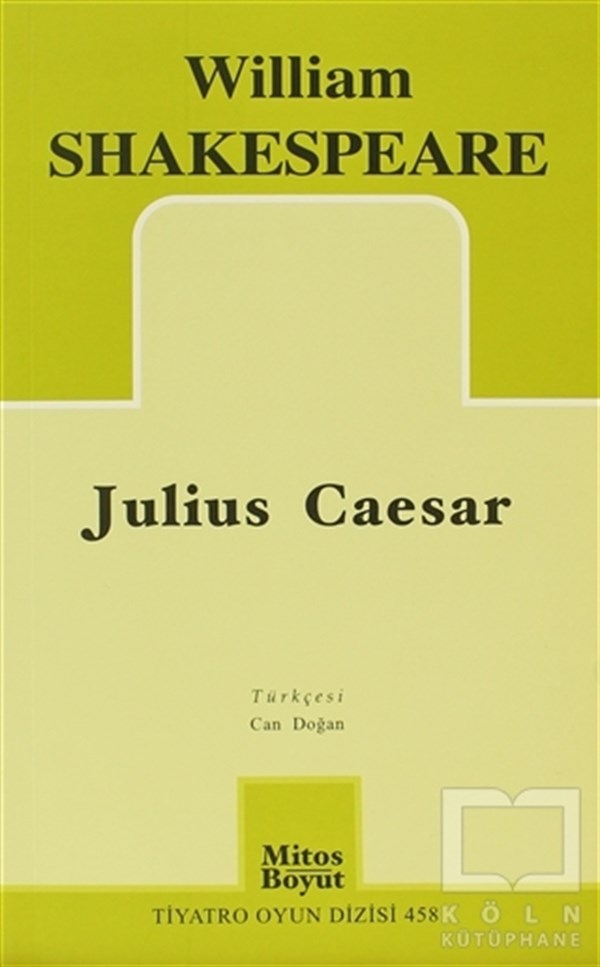 William ShakespeareSenaryoJulius Caesar