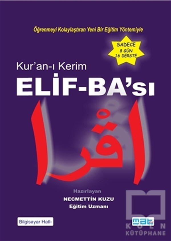 Necmettin Kuzuİslam Eğitimi KitaplarıKur'an-ı Kerim Elif-Ba'sı