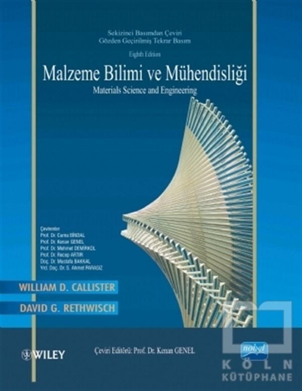 William D. CallisterDiğerMalzeme Bilimi ve Mühendisliği