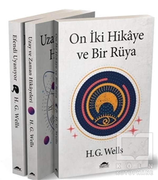 H. G. WellsTürkçe RomanlarMaya Wells Seti - (3 Kitap Takım)