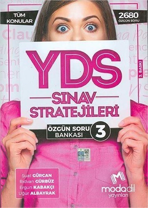 KolektifYDSModadil Yayınları YDS Sınav Stratejileri Özgün Soru Bankası