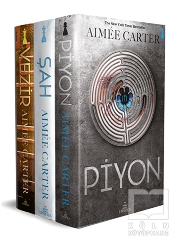 Aimee CarterTürkçe RomanlarPiyon Vezir Şah Kutulu Seti (3 Kitap Takım)