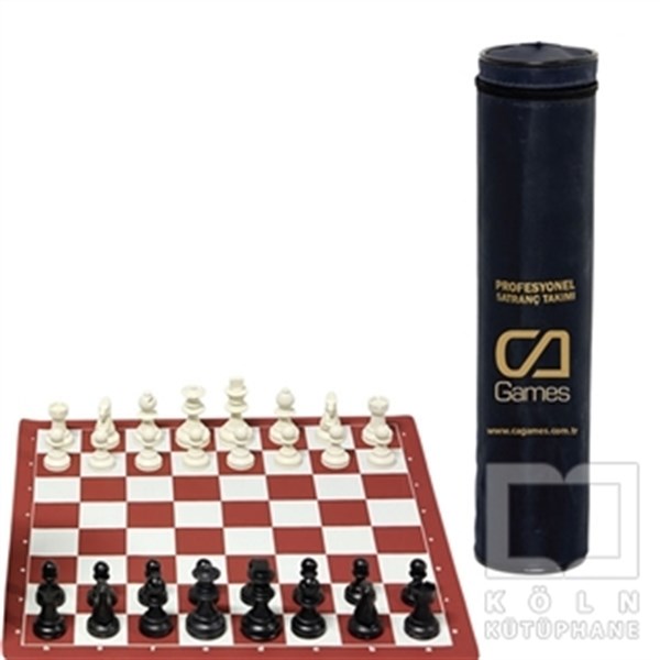 CA Games Profesyonel Satranç Takımı - (Küçük Boy)