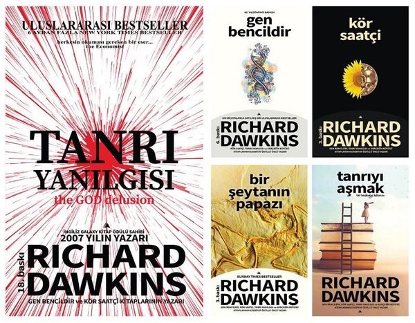 Richard DawkinsBilim Tarihi KitaplarıRichard Dawkins Popüler Kitaplar Seti - 5 Kitap Takım