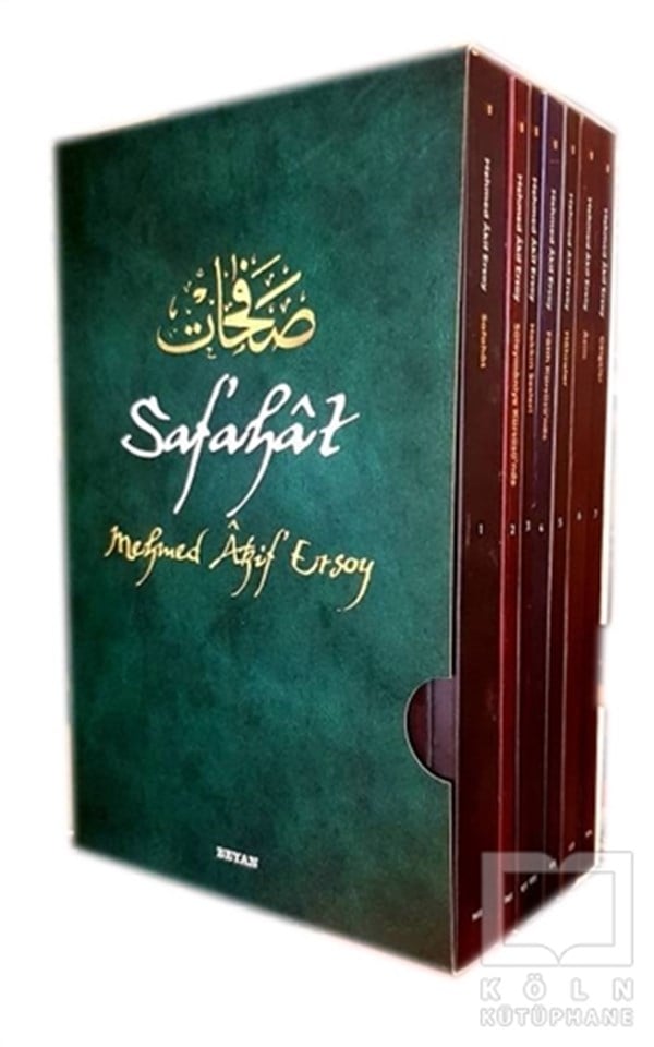 Mehmed Akif ErsoyTürkçe Şiir KitaplarıSafahat (7 Kitap Takım Kutulu)