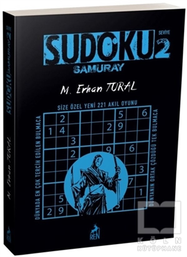 Mustafa Erhan TuralBilmece & Bulmaca KitaplarıSamuray Sudoku 2