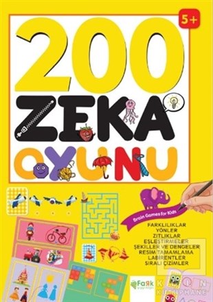 KolektifEtkinlik Kitapları200 Zeka Oyunu