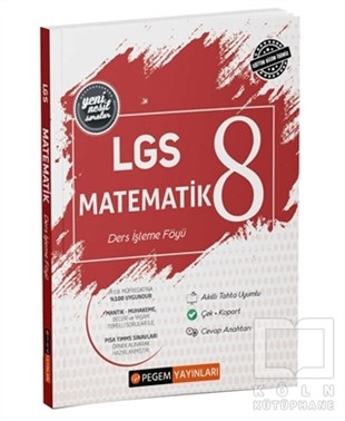 KolektifSınavlara Hazırlık Kitapları2022 LGS Matematik Ders İşleme Föyü