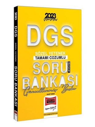Galip TuranDGS2023 DGS Soru Avcısı Tamamı Çözümlü Sözel Yetenek Soru Bankası