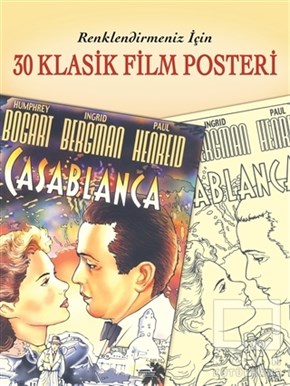KolektifBüyükler için Boyama - Mandala Kitapları30 Klasik Film Posteri