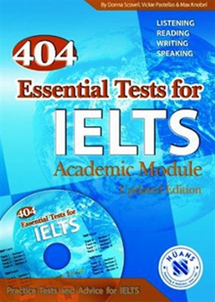 Donna ScovellIELTS404 Essential Tests for IELTS - Academic Module with MP3 Audio CD