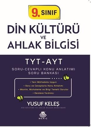 Yusuf KeleşDin Kültürü ve Ahlak Bilgisi9.Sınıf Din Kültürü ve Ahlak Bilgisi TYT-AYT
