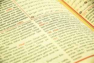 Arapça - Türkçe Okunuş ve Mealli Kuranı Kerim Rahle Boy Sesli - Üçlü Kuran - Haktan Yayınları
