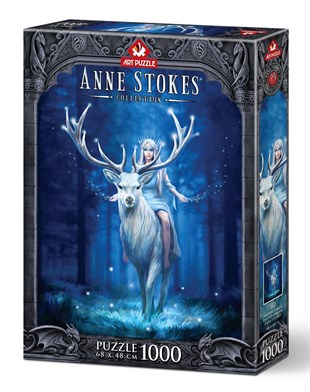 Art Puzzle Anne Stokes Fantezi ormanı 1000 Parça Puzzle