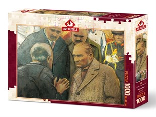 Art Puzzle Atatürk ve Depremzede 1000 Parça Puzzle