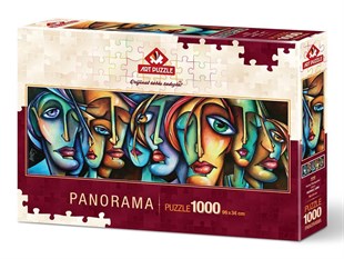 Art Puzzle Hüznü Paylaşanlar 1000 Parça Panorama