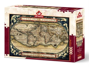 Art Puzzle İlk Modern Atlas,1570 3000 Parça Puzzle