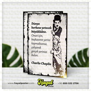 Dünya Herkese Yetecek Charlie Chaplin