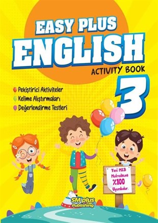 Furkan SarıYabanci DilActivity Book 3. Sınıf Easy Plus English