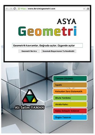 Ali Selim YamanMatematikAsya Geometri