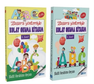 Halil İbrahim OrçanEtkinlik KitaplarıBasara Yöntemiyle Kolay Okuma Kitabım Seti - 2 Kitap Takım