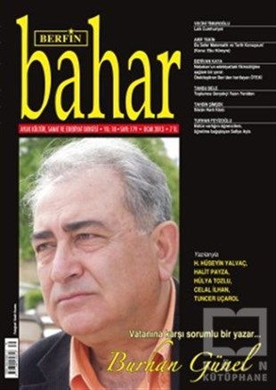 KolektifDiğerBerfin Bahar Aylık Kültür, Sanat ve Edebiyat Dergisi Sayı : 179