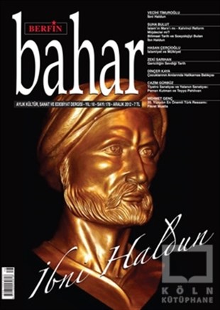 KolektifDiğerBerfin Bahar Aylık Kültür, Sanat ve Edebiyat Dergisi Sayı : 178