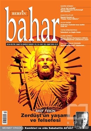 KolektifSanatBerfin Bahar Aylık Kültür Sanat ve Edebiyat Dergisi Sayı: 253 Mart 2019