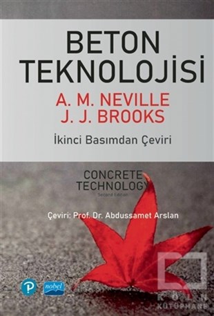A. M. NevilleTeknolojiBeton Teknolojisi