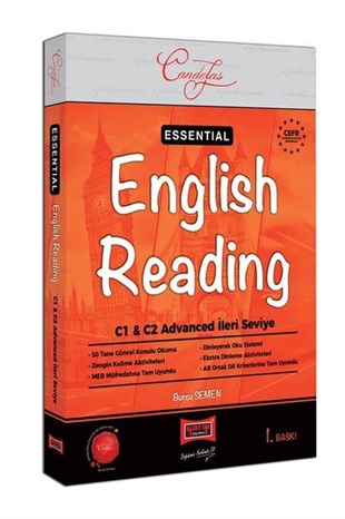 Burcu SemenGrammar and VocabularyCandales Essential English Reading C1 - C2 Advanced İleri Seviye