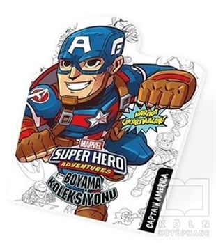 KolektifBoyama KitaplarıCaptan America - Marvel Süper Kahramanlar Boyama Koleksiyonu