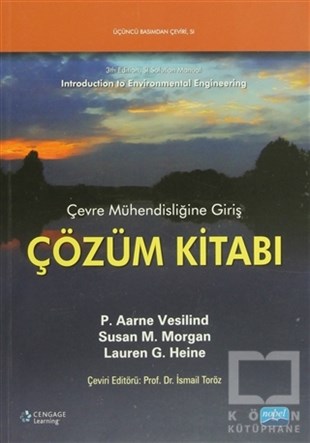 P. Aarne VesilindAkademikÇevre Mühendisliğine Giriş - Çözüm Kitabı