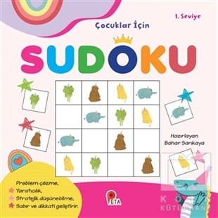 Bahar SarıkayaÇocuk Bilmece & Bulmaca KitaplarıÇocuklar İçin Sudoku 1. Seviye