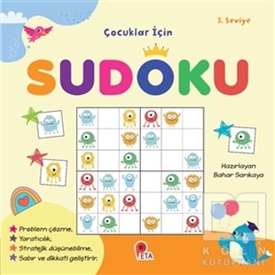 Bahar SarıkayaÇocuk Bilmece & Bulmaca KitaplarıÇocuklar İçin Sudoku 3. Seviye