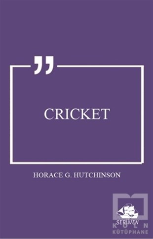 Horace G. HutchinsonYabancı Dilde KitaplarCricket