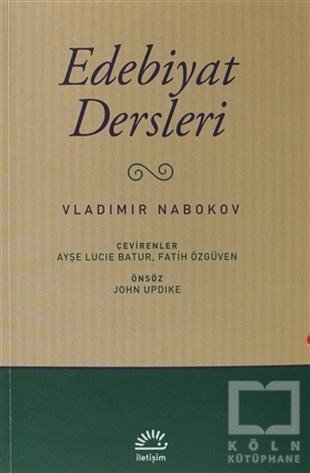 Vladimir NabokovEleştiri, İnceleme, KuramEdebiyat Dersleri