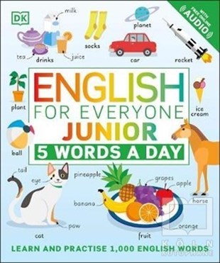 KolektifYabancı Dilde KitaplarEnglish for Everyone Junior 5 Words a Day