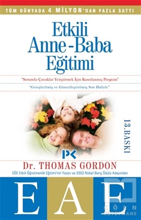 Thomas GordonEbeveyn KitaplarıEtkili Anne-Baba Eğitimi