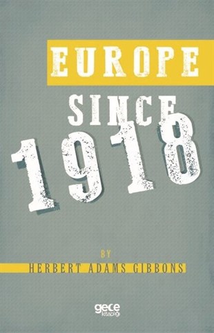 Herrert AdamsPolitics and Current AffairsEurope Since 1918
