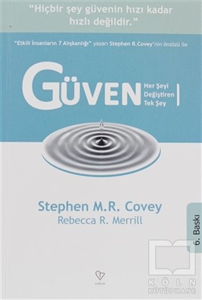 Stephen R. CoveyKişisel GelişimGüven Her Şeyi Değiştiren Tek Şey