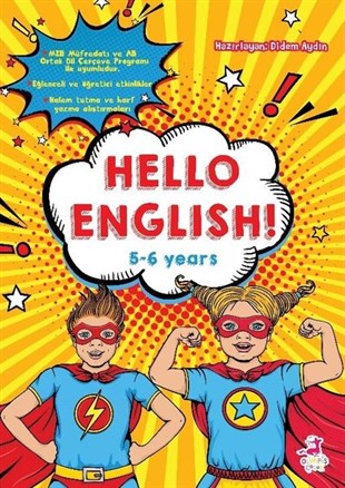 Didem AydınEtkinlik KitaplarıHello English! 5 - 6 Years