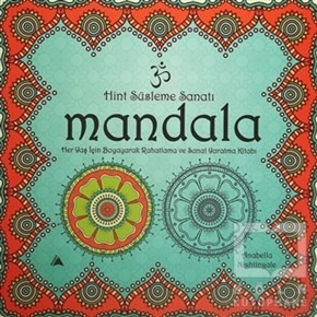 Anabella NightingaleBüyükler için Boyama - Mandala KitaplarıHint Süsleme Sanatı Mandala