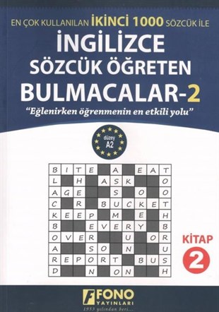 KolektifPhrase Book and Languageİngilizce Sözcük Öğreten Bulmacalar - 2